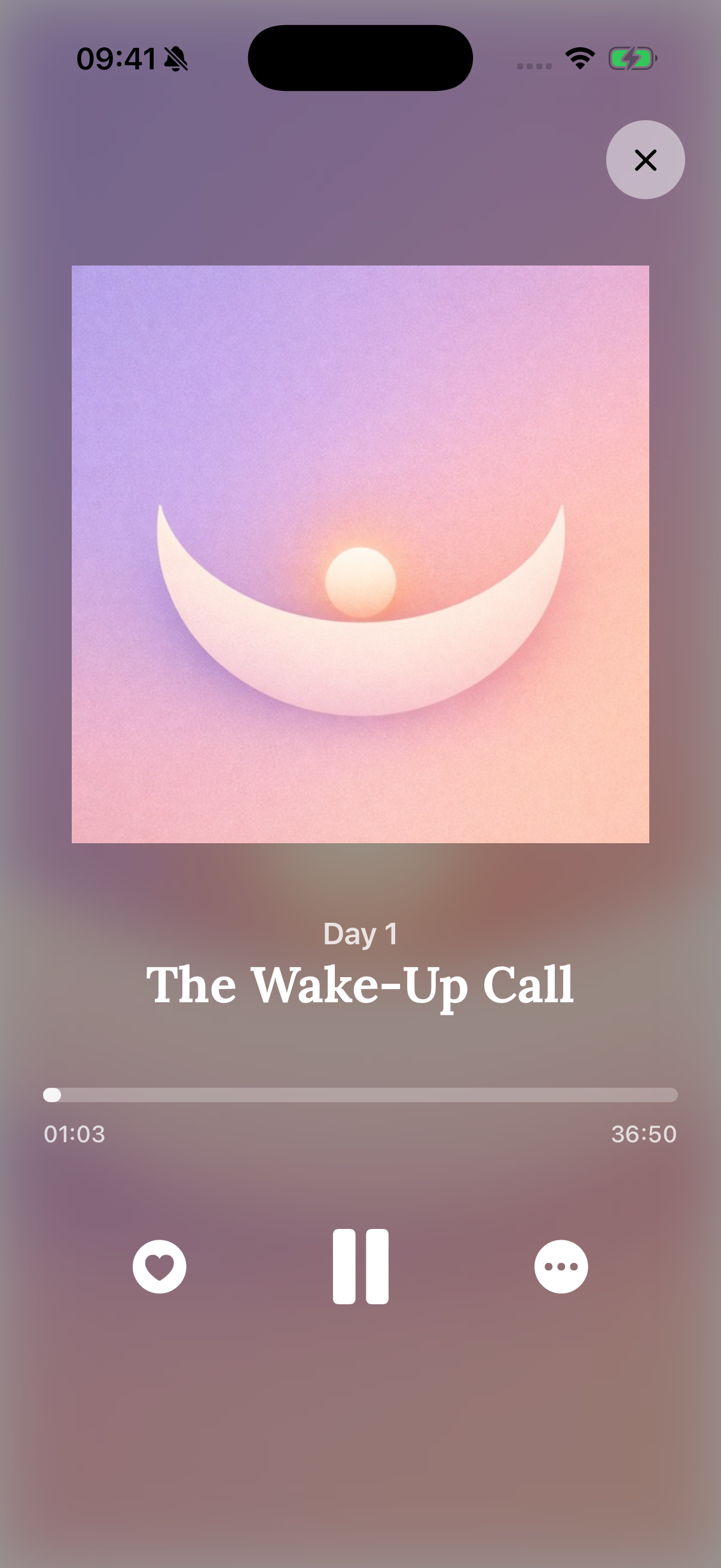 Lumind program screen